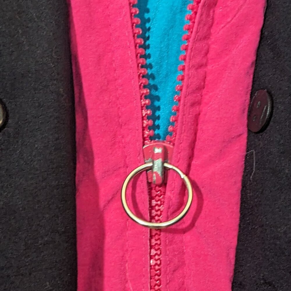 Helly Hansen LIFA Vintage Hot Pink Light Weight Shell Jacket Size M Preowned - Picture 9 of 10